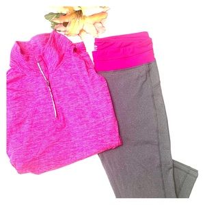 C9 by Champions leggings and 1/2 zip top